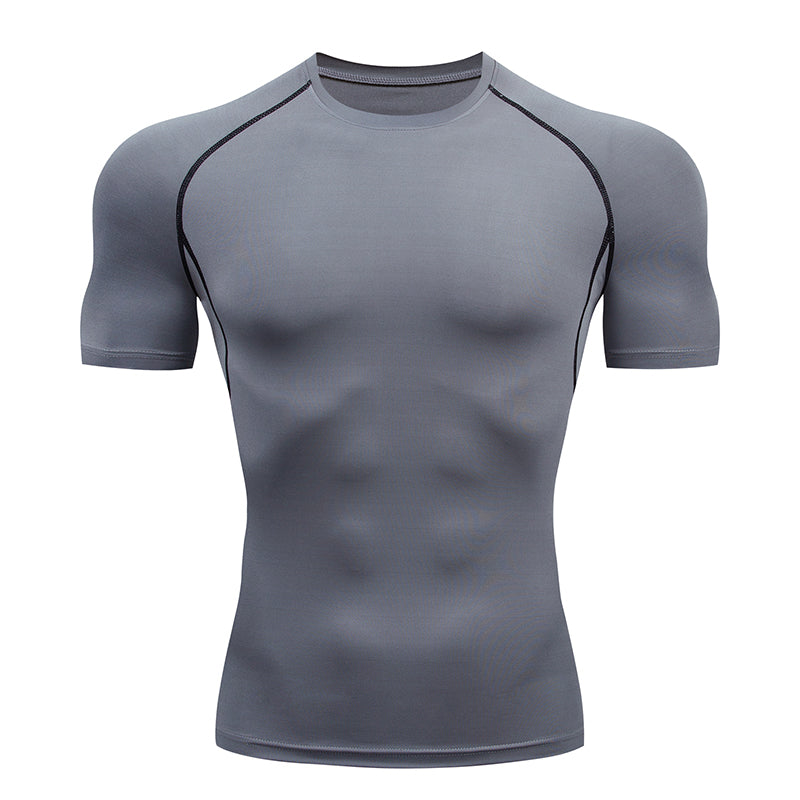 Premium Men’s Compression Sportswear Set – Quick-Dry Gym Suit, Yoga & Fitness Tracksuit, 2-Piece Workout Outfit