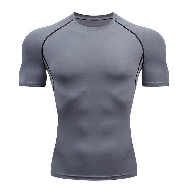 Premium Men’s Compression Sportswear Set – Quick-Dry Gym Suit, Yoga & Fitness Tracksuit, 2-Piece Workout Outfit