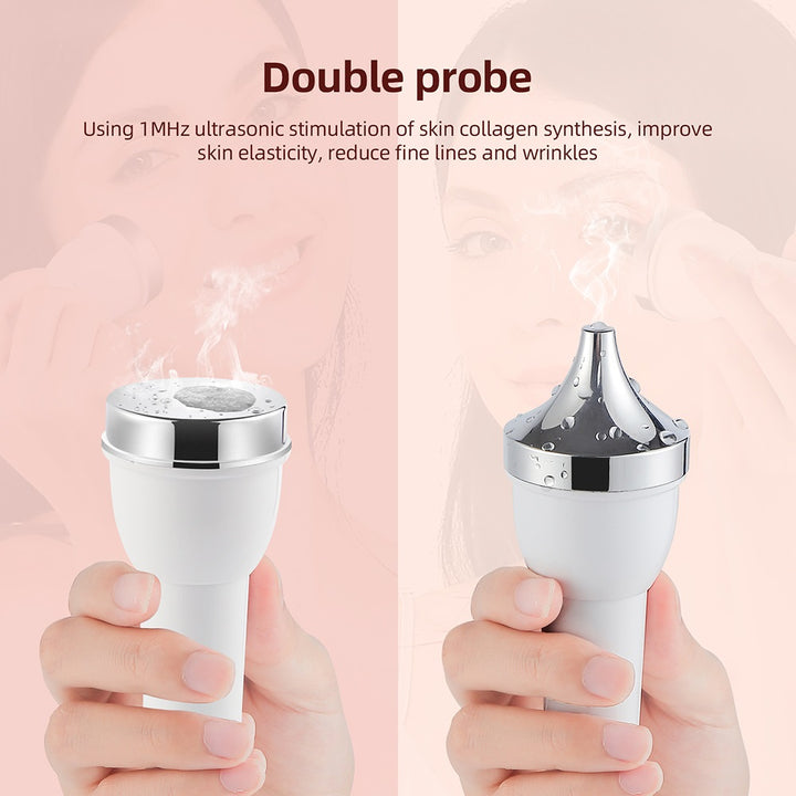 Premium Ultrasound Beauty Machine – High Frequency Face and Eye Massager for Skin Care, Facial Lifting, and SPA-Grade