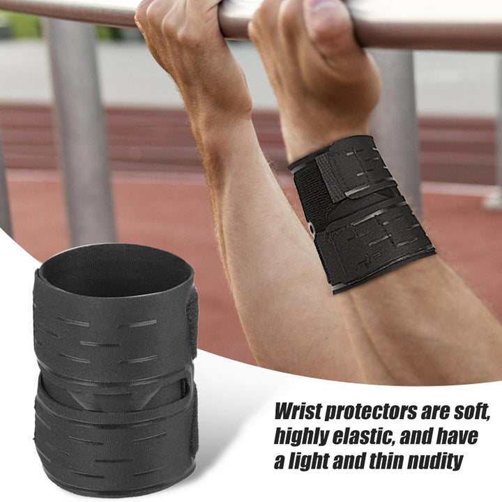 Premium Ultra-Thin Compression Wrist Brace – Adjustable Wrist Straps for Workout, Tennis, Weightlifting, Carpal Tunnel,  