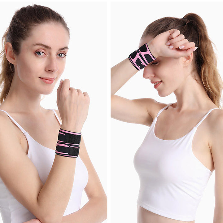 Premium Ultra-Thin Compression Wrist Brace – Adjustable Wrist Straps for Workout, Tennis, Weightlifting, Carpal Tunnel,  