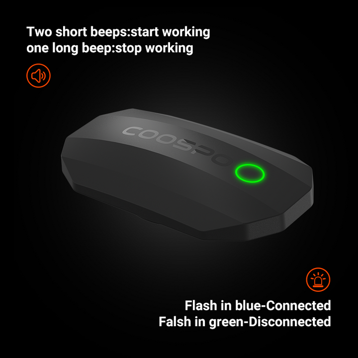 Premium Heart Rate Sensor with Chest Strap – BLE & ANT+ Connectivity, IP67 Waterproof, Real-Time Tracking for Cycling, Wahoo,