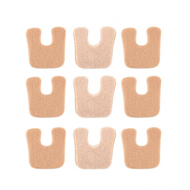 Premium 48pcs Toe Protector Pads for Bunion & Callus Relief | Friction Reduction Foot Care U-Shaped Cushions for Pain and 