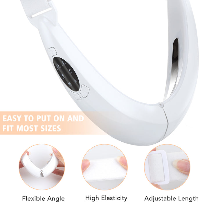 Premium V Face Massager with 5 Modes, Red Blue Light Therapy, Facial Beauty Instrument, Anti-Aging Skin Tightening Device,