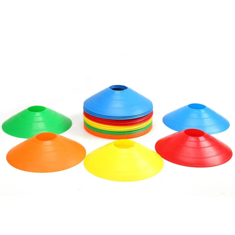 Premium Soccer Training Cones – Set of 10/20/30/50 Agility Discs for Football & Sports Training – Durable PE Material, Bright