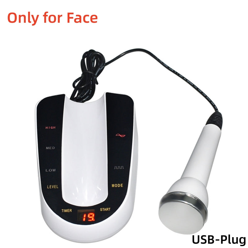 Premium Ultrasound Beauty Machine – High Frequency Face and Eye Massager for Skin Care, Facial Lifting, and SPA-Grade