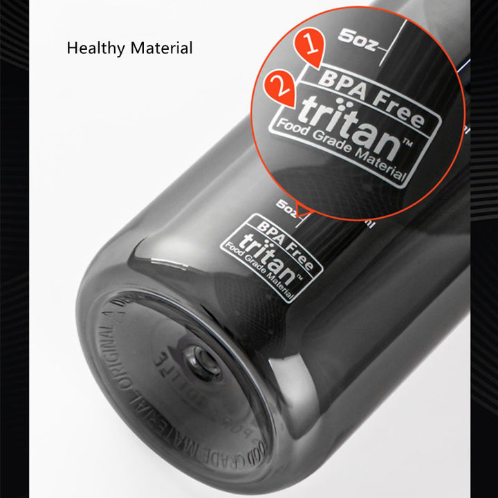 Premium Tritan Water Bottle – 1000ml/1500ml Portable Fitness Kettle with Straw, BPA-Free, Durable, Leak-Proof, Ideal for 