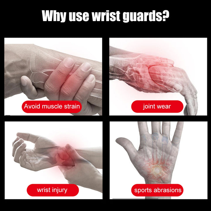 Premium Ultra-Thin Compression Wrist Brace – Adjustable Wrist Straps for Workout, Tennis, Weightlifting, Carpal Tunnel,  