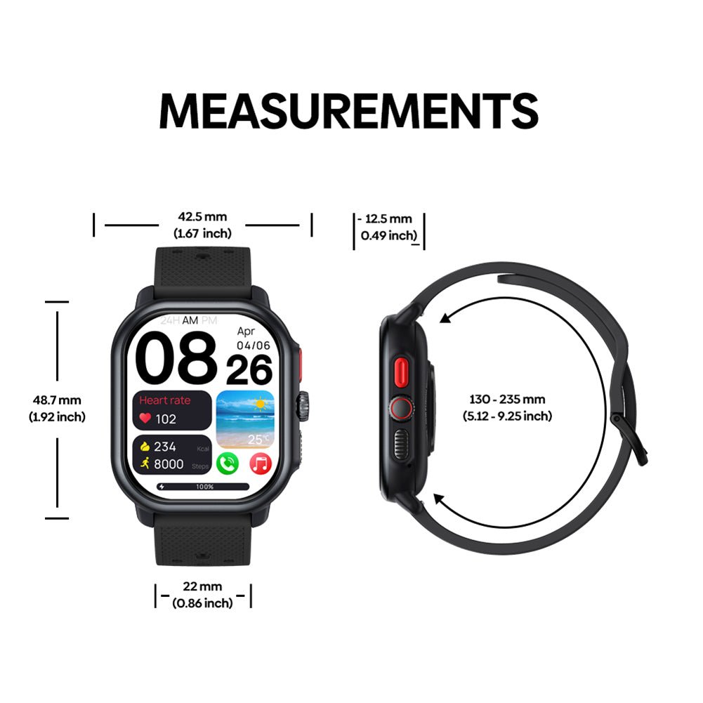 Luxury GPS Smartwatch – 2.15" AMOLED Display with Built-in GPS, Fitness Tracking, Bluetooth Calling, and 100+ Sports Modes
