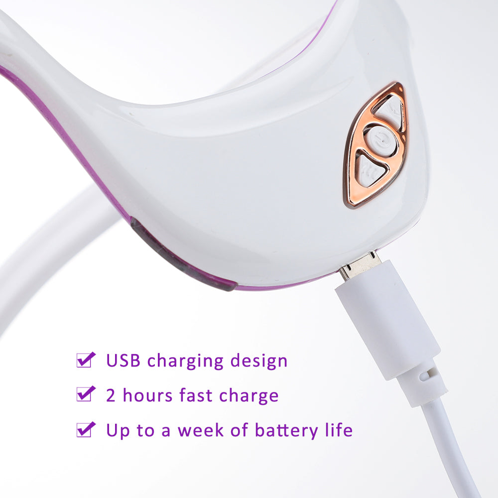 Premium Electric Eye Massager - Anti-Aging Eye Care Tool, Rechargeable Device with Vibration, Heat Compress, and Pulse