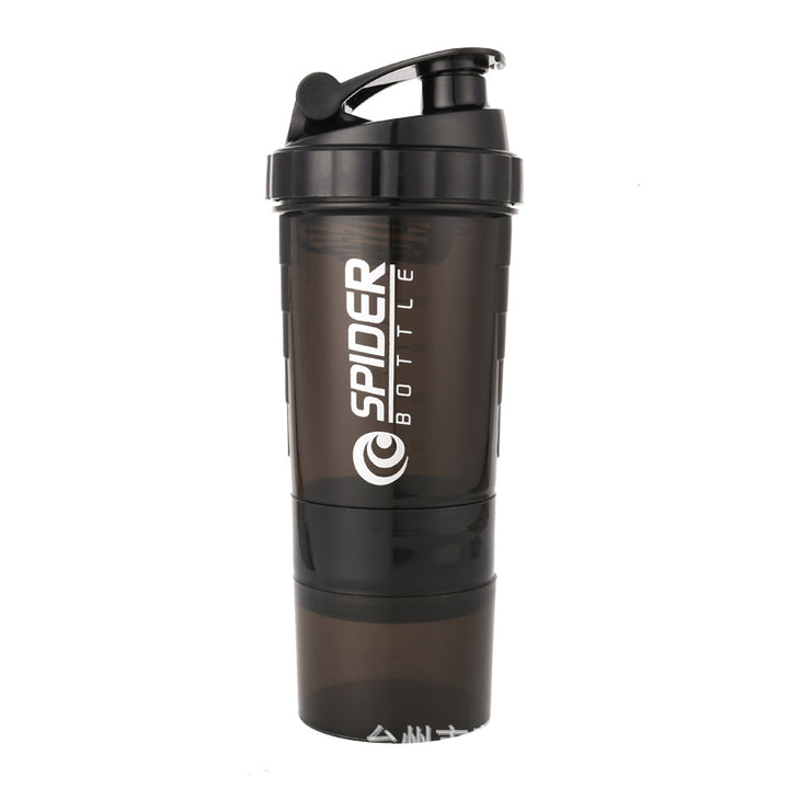 Premium 500ML Portable Protein Powder Shaker Bottle – High Capacity Sports Blender with Powder Case – Plastic Water Cup for Gym & Fitness – Modern, Leak-Proof Design
