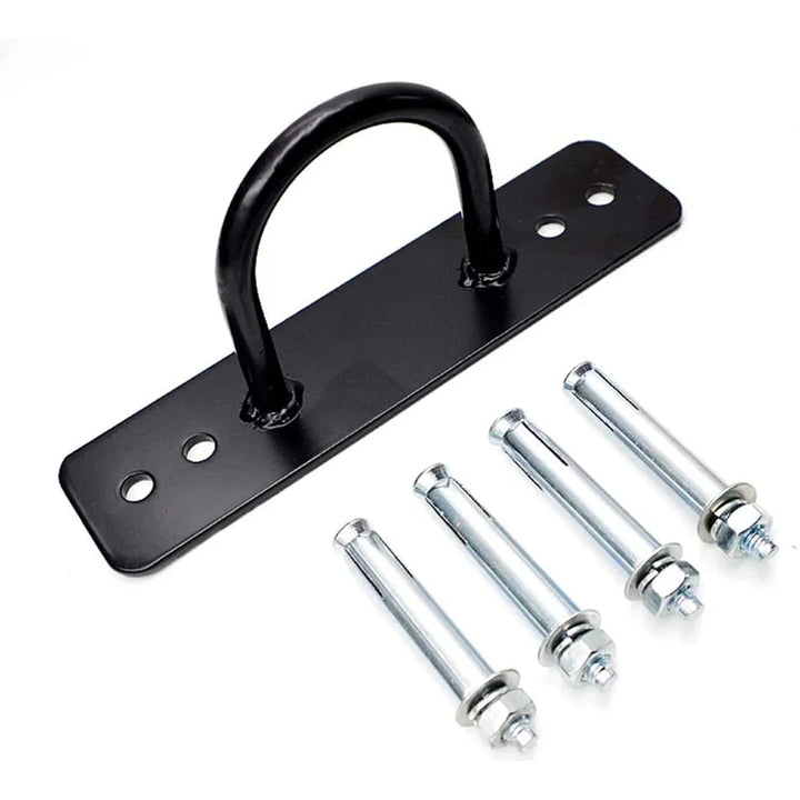 Premium Battle Rope Anchor Kit – Stainless Steel Wall & Ceiling Mount Bracket for Strength Training, Gym, Aerial Hammock & 