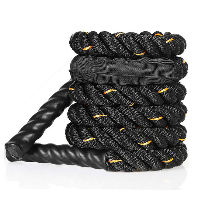 Premium Weighted Jump Rope – 10ft Fitness Skipping Rope for Strength & Cardio Training – Durable Heavy Duty Polyester for Men
