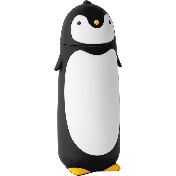 Premium Penguin Stainless Steel Vacuum Thermos – 9.5oz Travel Mug for Kids & Students – Insulated Coffee & Tea Flask – Hot or