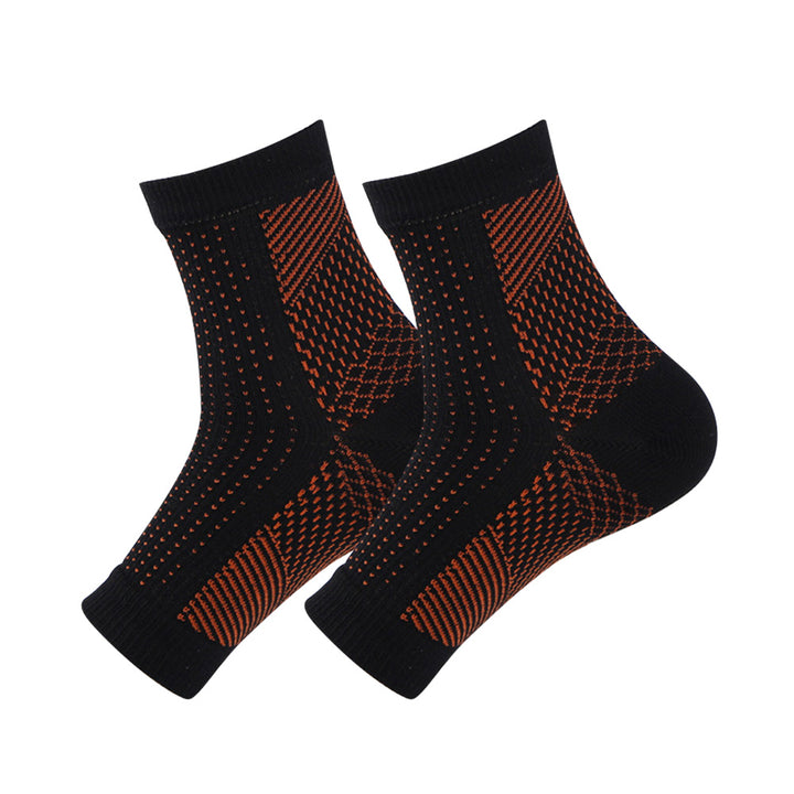 Premium Compression Socks for Neuropathy & Ankle Support – 1 Pair Nano Ankle Brace Sleeve, Pain Relief for Swelling, Plantar 