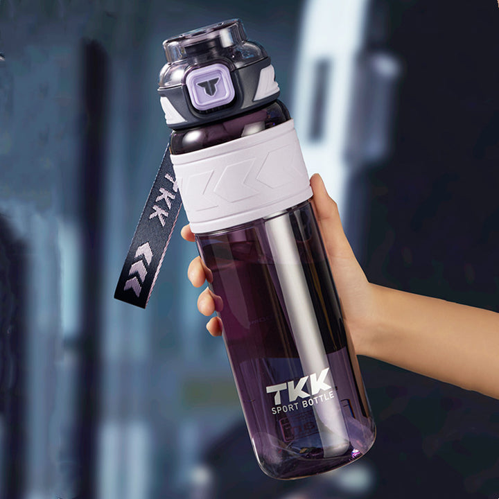 Premium Tritan Water Bottle – 1000ml/1500ml Portable Fitness Kettle with Straw, BPA-Free, Durable, Leak-Proof, Ideal for 