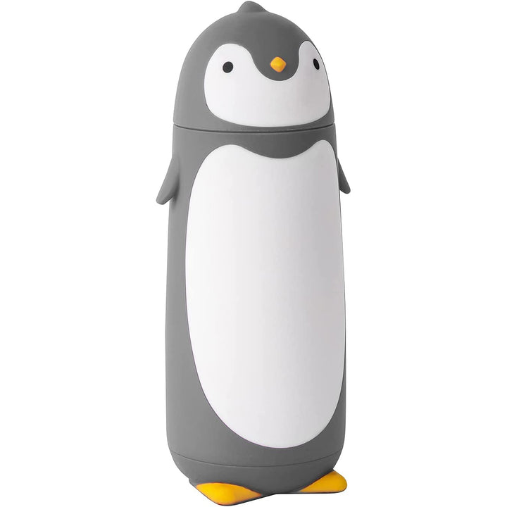 Premium Penguin Stainless Steel Vacuum Thermos – 9.5oz Travel Mug for Kids & Students – Insulated Coffee & Tea Flask – Hot or
