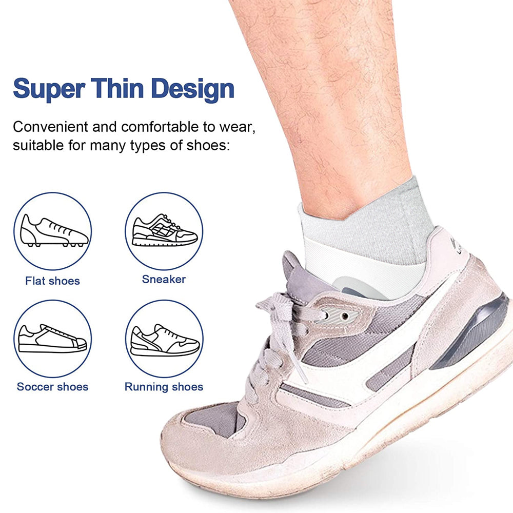 Premium Adjustable Compression Ankle Sleeve – Elastic Support Brace for Foot Protection, Anti-Sprain Guard, Breathable
