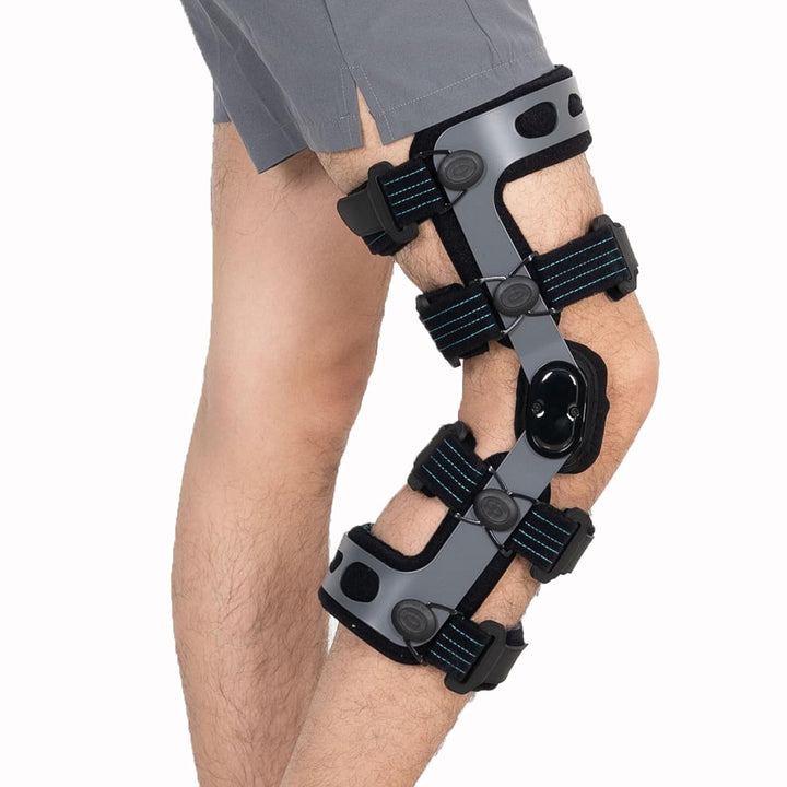 Premium Unloader Knee Brace for Arthritis Pain Relief, Osteoarthritis Support, Adjustable ROM Stabilizer, Post-Surgical 