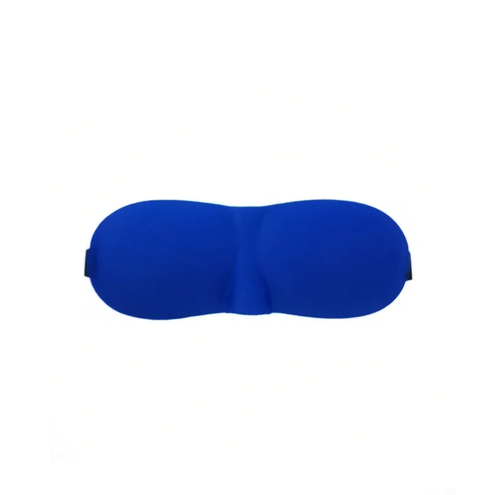 Premium 3D Sleeping Eye Mask for Travel, Padded Soft Blindfold Cover, Eye Relaxation Patch, Comfortable Sleep Aid, Adjustable