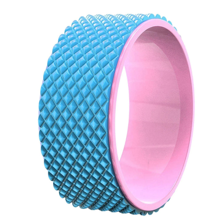 Premium Yoga Wheel Roller for Back Pain Relief – Durable Stretching Device for Spine, Back Cracking, and Posture Improvement