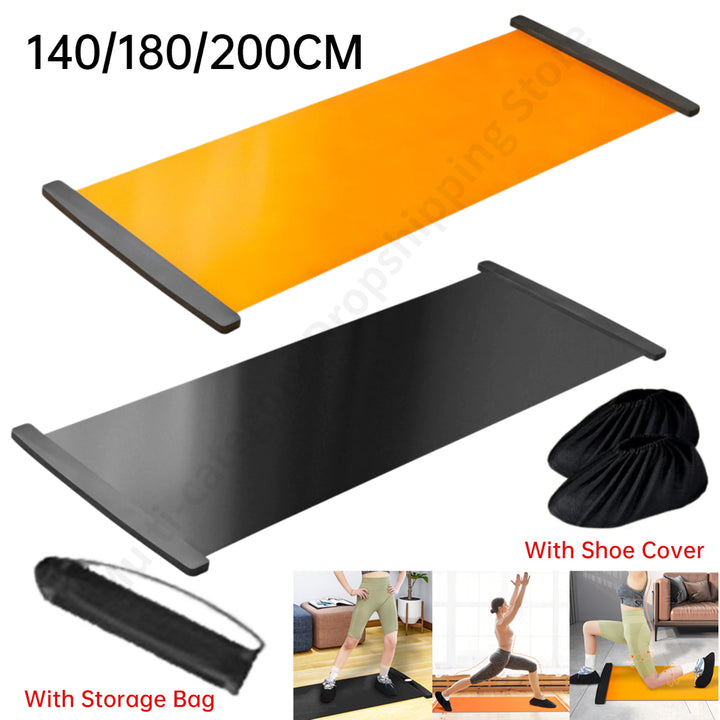 Premium Glide Training Mat for Fitness & Sports – Portable Sliding Mat for Ice Hockey, Roller Skating, Leg & Core Workout 