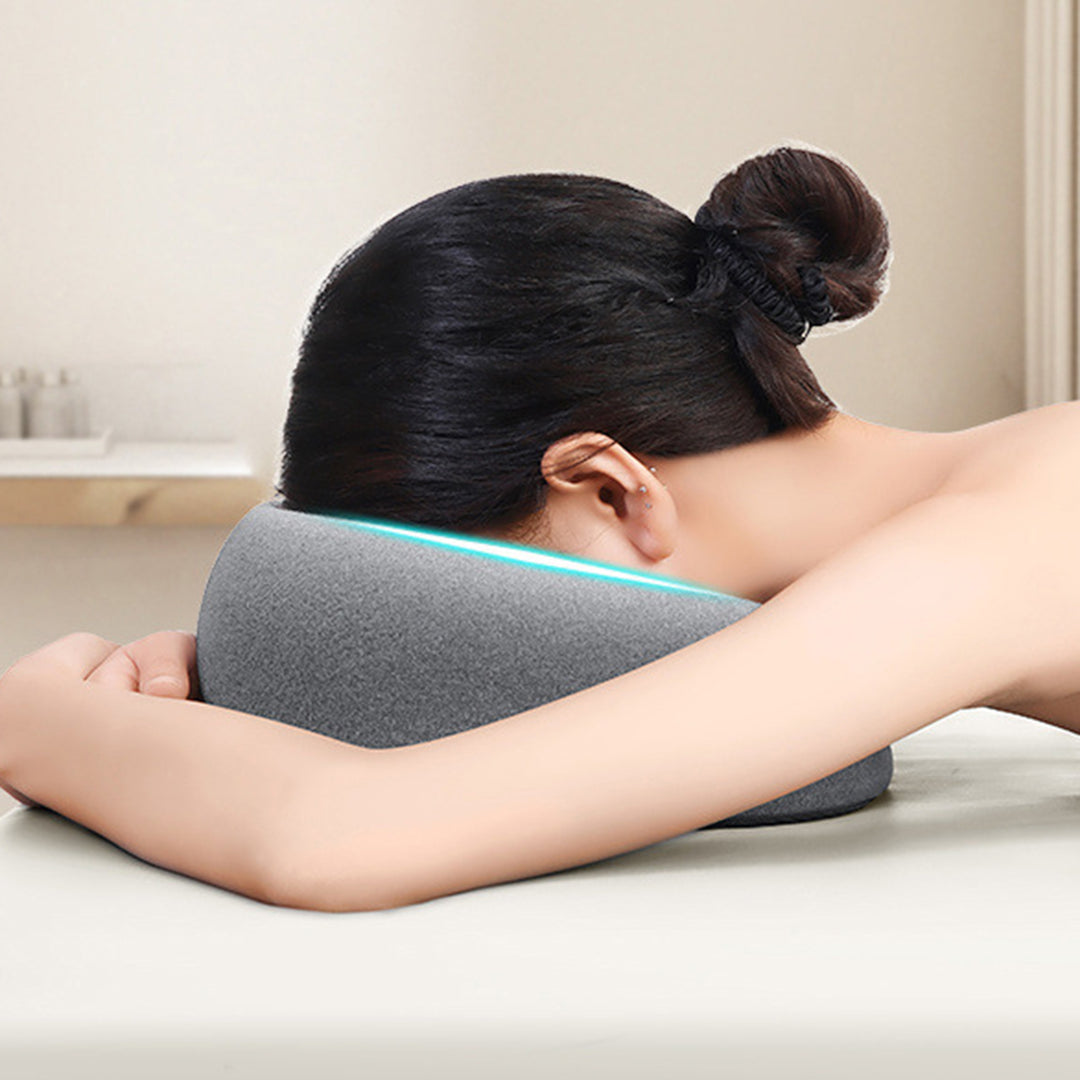 Premium Face Down Pillow – Memory Foam Prone Pillow for Comfortable Resting & Massage – Ergonomic Headrest for Beauty Salons 