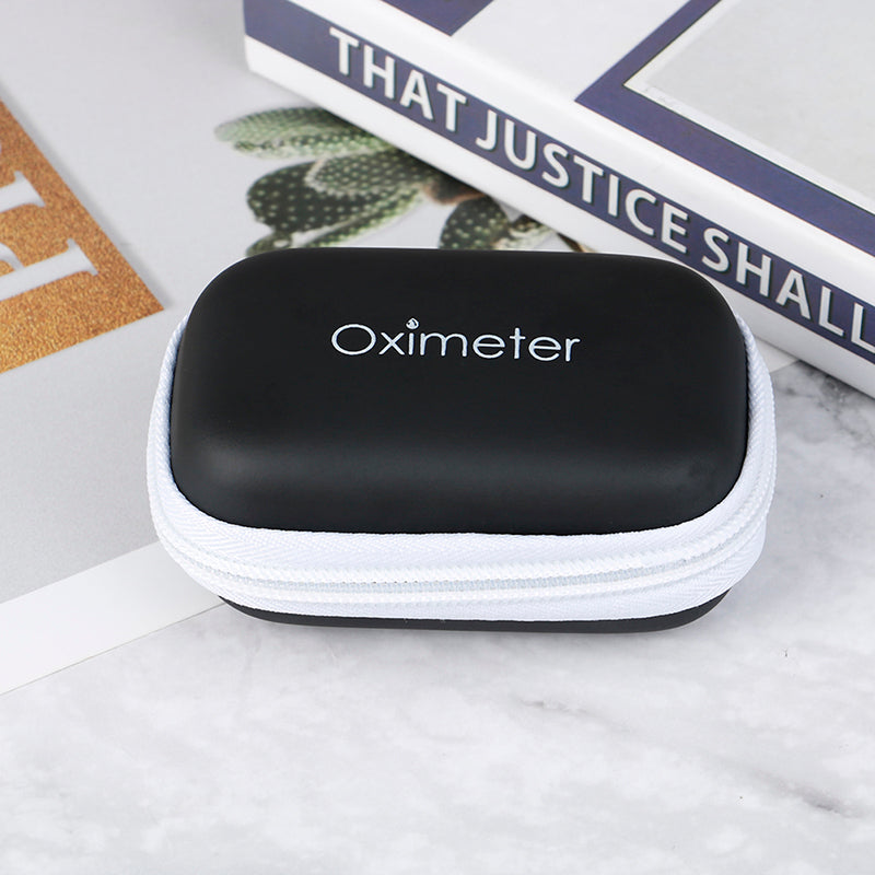 High Quality EVA Pulse Oximeter Carrying Case – Portable Water-Resistant Storage Bag for SpO2 Monitor, Earphones, Data Cable,