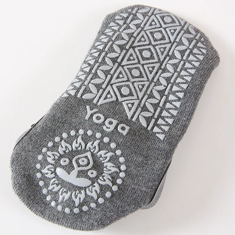 High-Quality Anti-Slip Yoga Socks for Women – Breathable Cotton, Ballet-Inspired Bandage Design, Perfect for Pilates, Dance