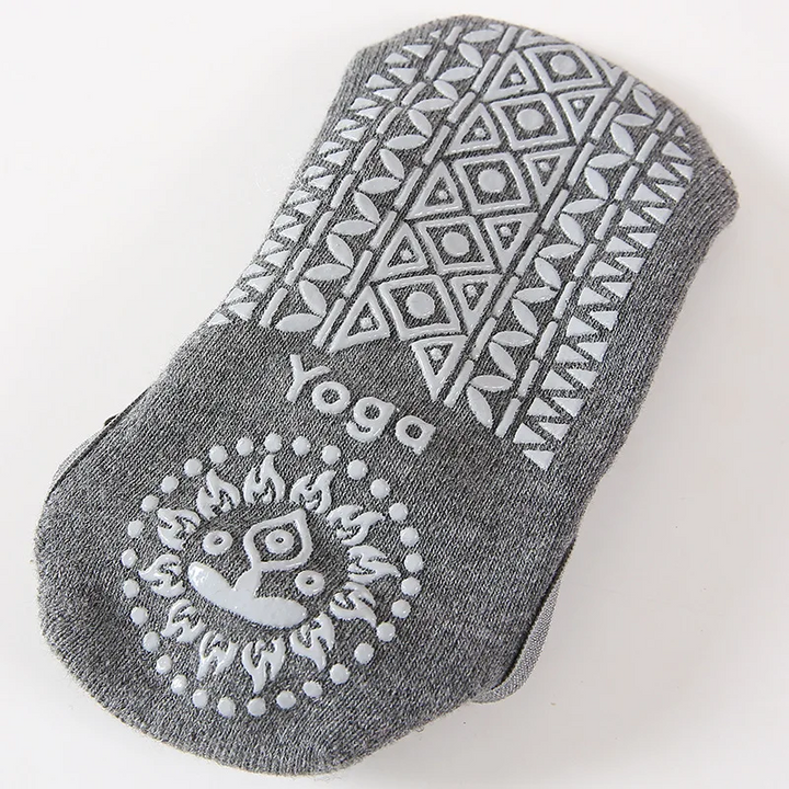 High-Quality Anti-Slip Yoga Socks for Women – Breathable Cotton, Ballet-Inspired Bandage Design, Perfect for Pilates, Dance
