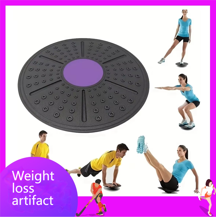 Premium Fitness Balance Board – Rounded Yoga and Sensory Training Equipment for Rehabilitation, Stability, and Core Strength