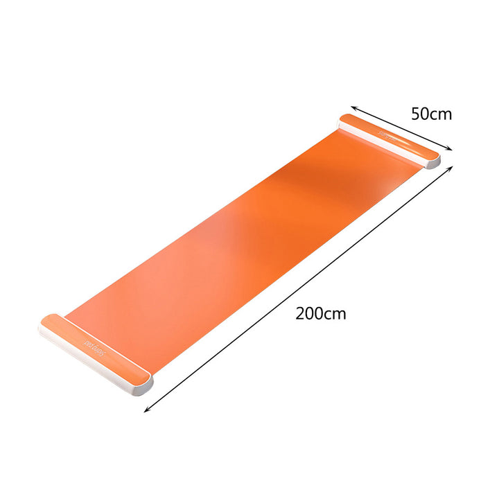 Premium Glide Training Mat for Fitness & Sports – Portable Sliding Mat for Ice Hockey, Roller Skating, Leg & Core Workout 