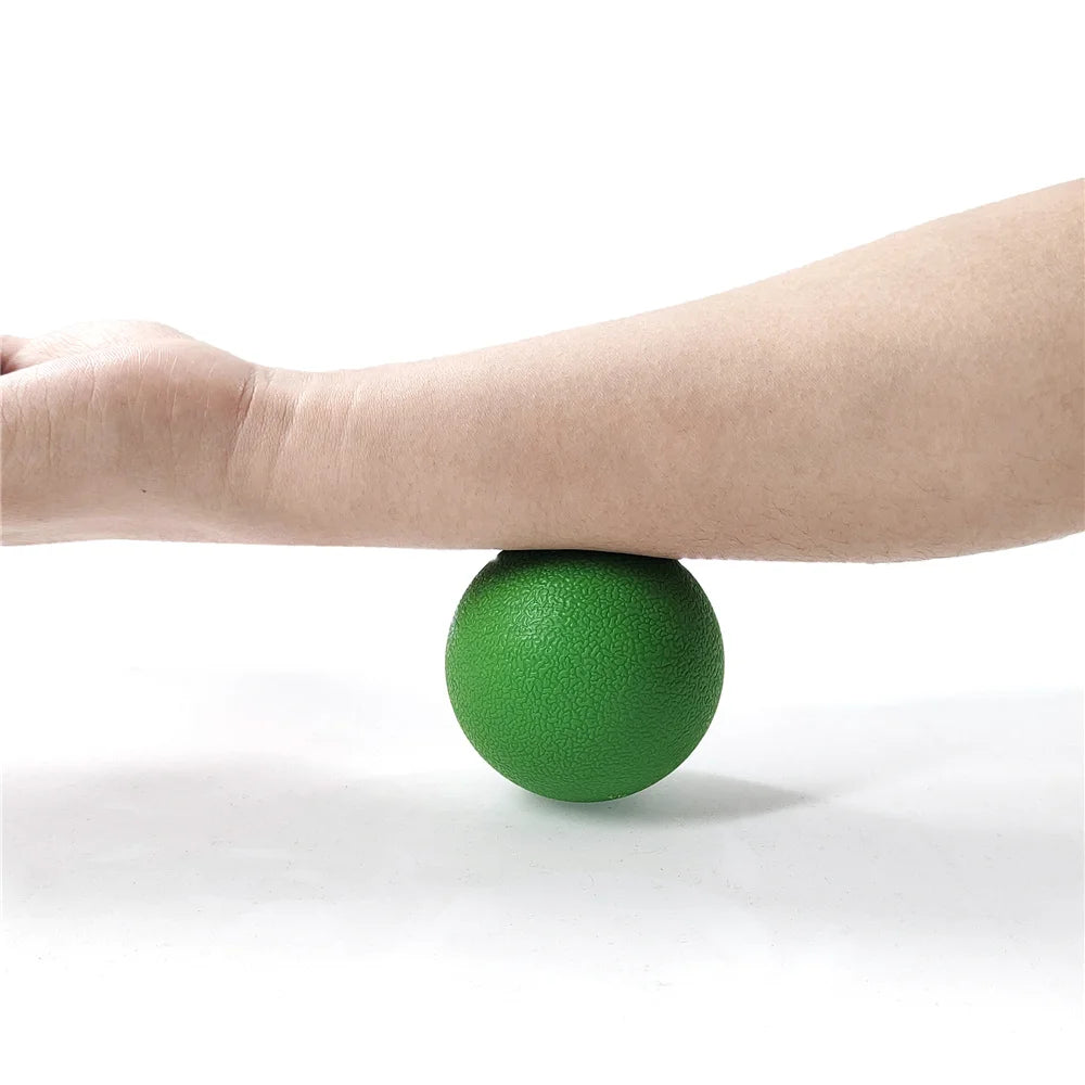Premium TPE Fascia Massage Ball for Muscle Relaxation, Stress Relief, and Trigger Point Therapy – Lacrosse Ball for Yoga