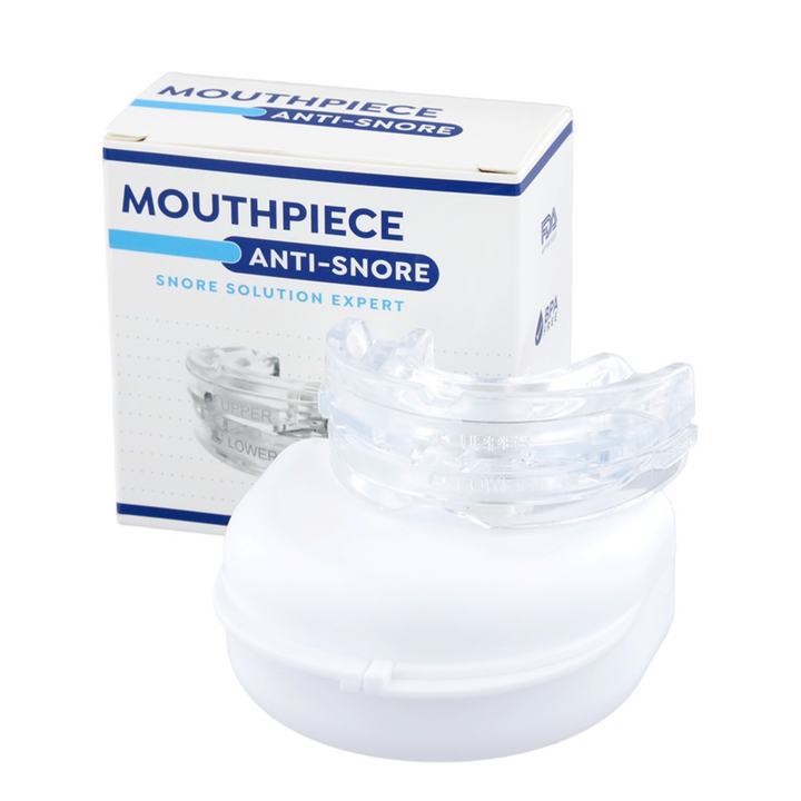 Premium Anti-Snoring Mouth Guard for Teeth Grinding & Sleep Apnea Relief – Comfortable, Reusable Sleep Aid with Storage Box