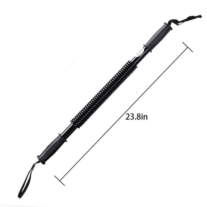 Premium Arm Strength Trainer – Home Chest & Upper Arm Muscle Enhancement – Adjustable Resistance Spring Stick for Fitness, Shoulders, & Arms Exercise
