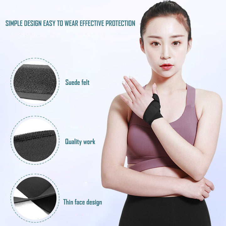 Premium Wrist Thumb Brace – Ultra-Thin Compression Support for Tendonitis, Carpal Tunnel & Arthritis Pain Relief – Adjustable
