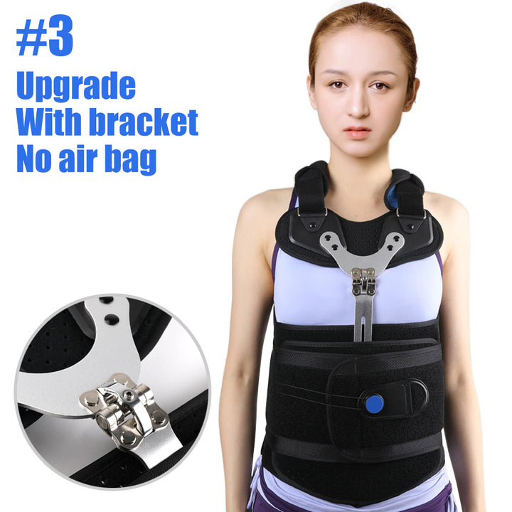 Premium Adjustable Back Brace Posture Corrector for Scoliosis & Hunchback Relief, Pain Relief, Lightweight & Breathable 