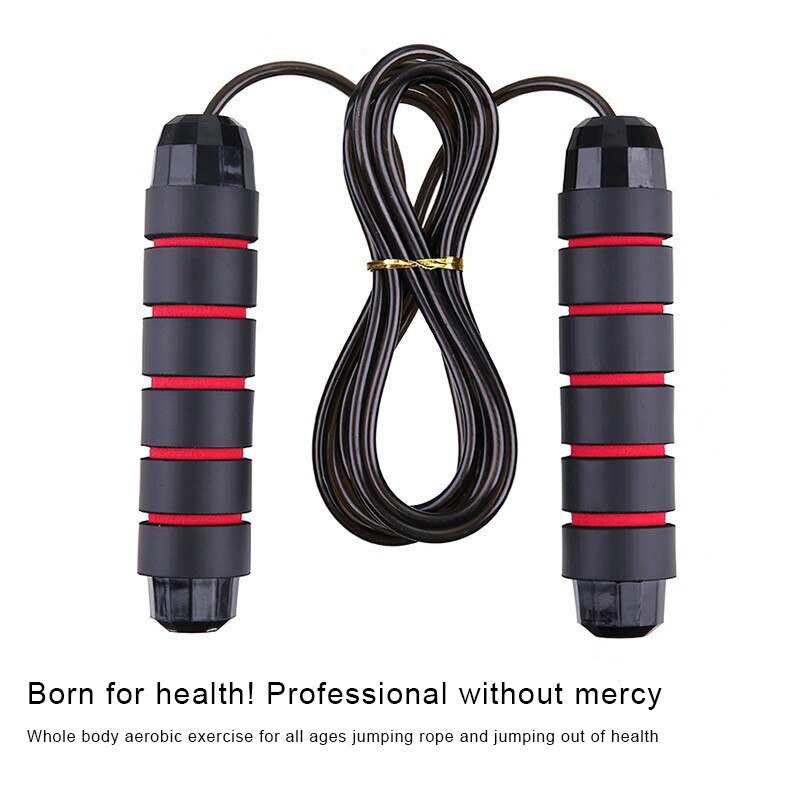 High-Quality Tangle-Free Jump Rope with Ball Bearings – Adjustable 3m Speed Cable Skipping Rope for Gym, Cardio, and Cross