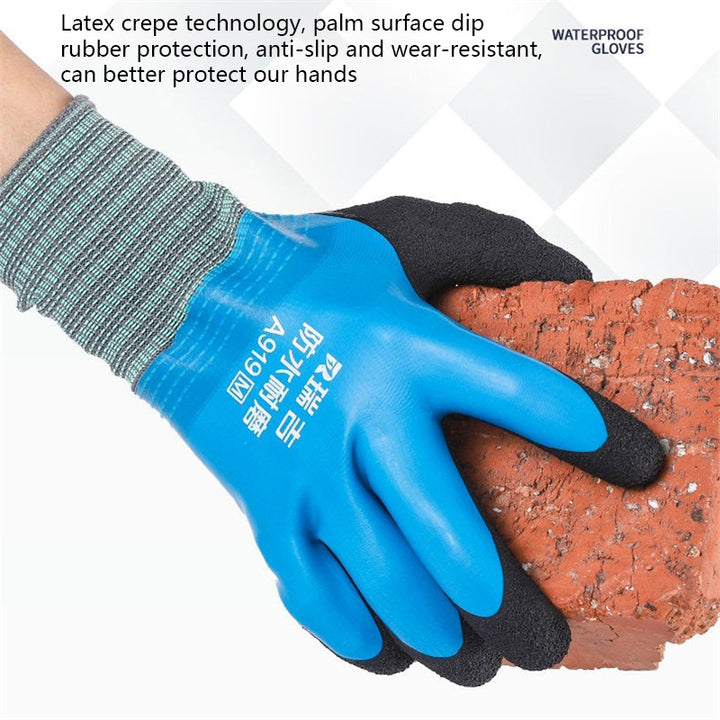 Premium Hot & Cold Compress Glove with Adjustable Wrist Strap - Reusable Gel Ice Pack for Tendinitis Relief, Hand Massage, 